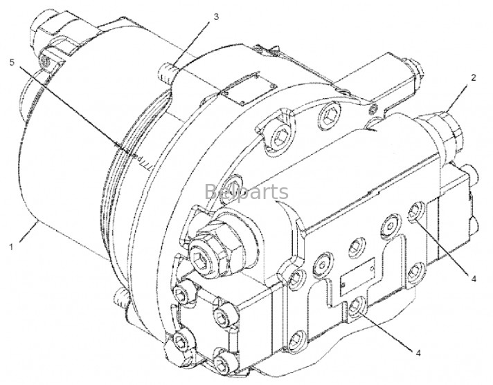 Excavator Travel Motor Assy E325 E329D Final Drive Assy 2042674 199-4521 227-6138 227-6116 267-6796