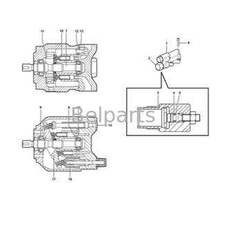 VOE 11708076 Excavator Control Vavle A35F FS A35F/G A35F/G FS A40F FS A40F/G A40F/G FS For Acculated Dump Truck
