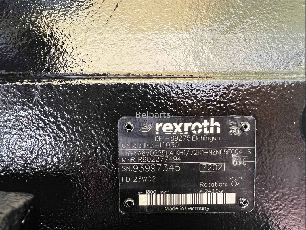 Original Brand New Excavator R505LVS Hydraulic Pump A8V0225LA1KH1 For Rexroth R902277494 Piston Pump