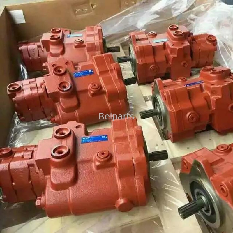 Belparts Kubota Kx91-3 Kyb Hydraulic Pump Psvd2-21 Spk10-10 Bobcat 442 Hydraulic Pump Manual Piston Pump