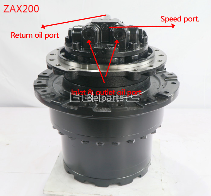 Excavator Travel Motor Assy ZX200 Final Drive Assy 9168003 For Hitachi