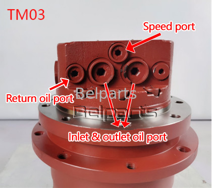TM03 Excavator Parts MAG18VP-230 MAG18VP-350 Yanmar B22 B25V B37V B27 VIO30 Final Drive