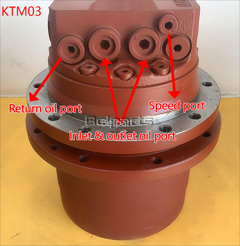 TM03 MAG18VP-220 PHV2B MB0161 Excavator Travel Motor Assembly CX27B CX22B EC20