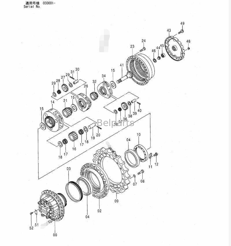 ZAXIS230 ZX230LC ZX240 ZX250 hydraulic motor 9190294 9196318 travel motor assembly for hitachi excavator parts