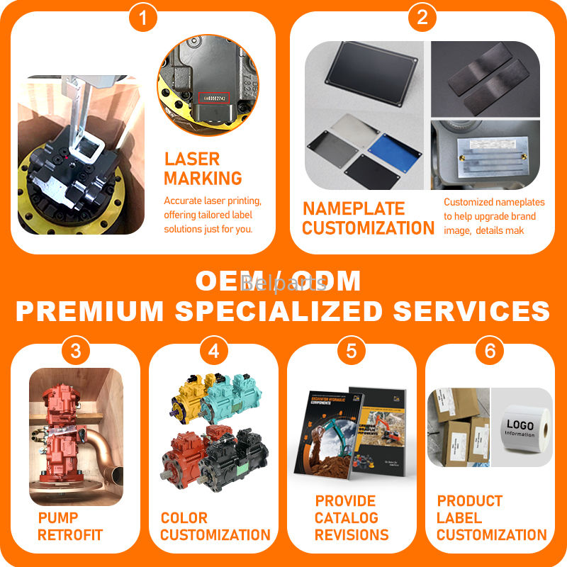 DH150W-7 Main Hydraulic pump for Excavator spare parts K5V80DTP-HNOV-12T Axial Piston pump