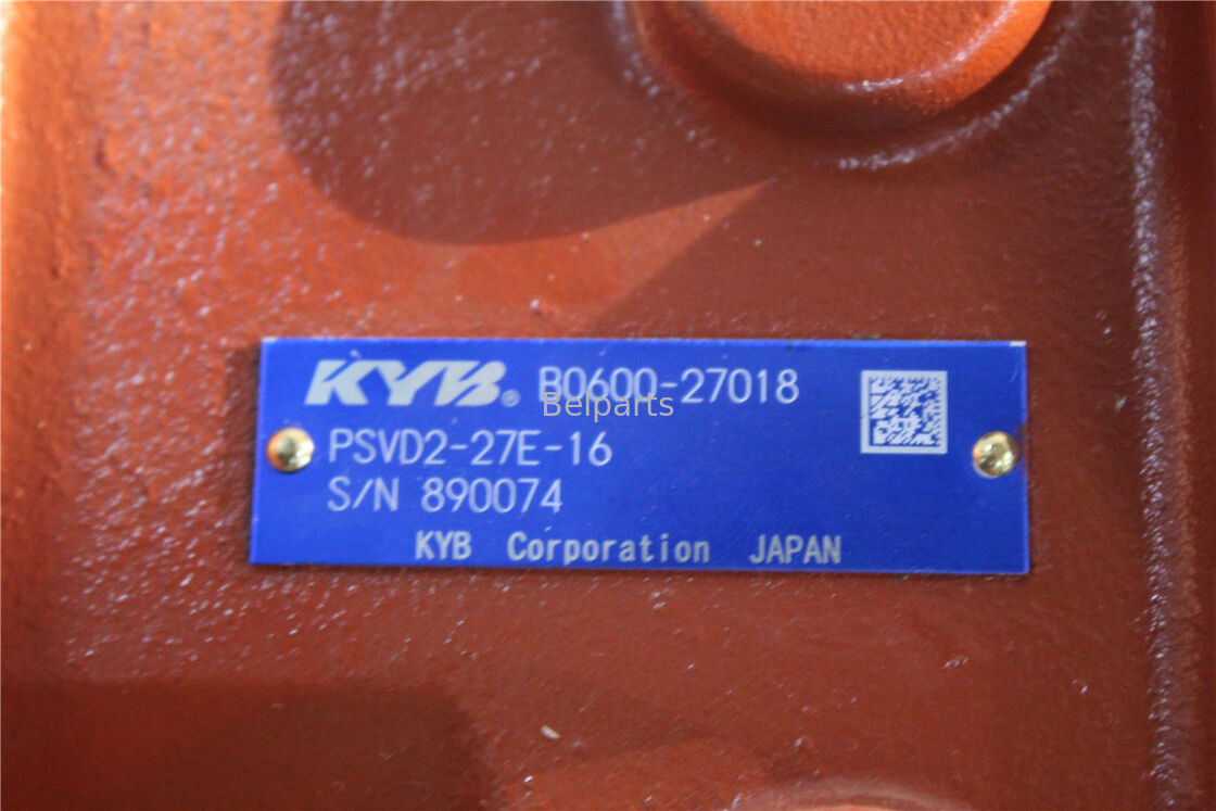 Main Hydraulic Pump IHI55 N J2 IHI60 NS IHI65 NX VX IHI Mini Excavator Parts KYB PSVD2-27E-16 Piston Pump B0600-27018