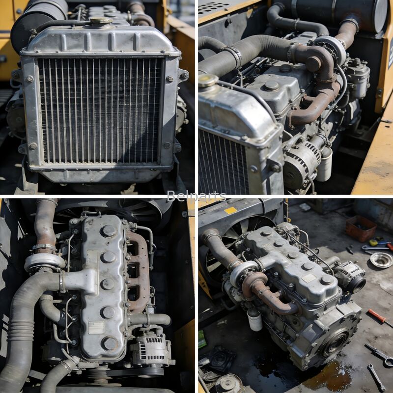Diesel Engine Assembly 4D102E 4D130 4D84 4D84E 4D88E 4D94E 4D94LE 4D95L 4D95LE 4D95S 4D98E Komatsu 4-cylinder Power Engines