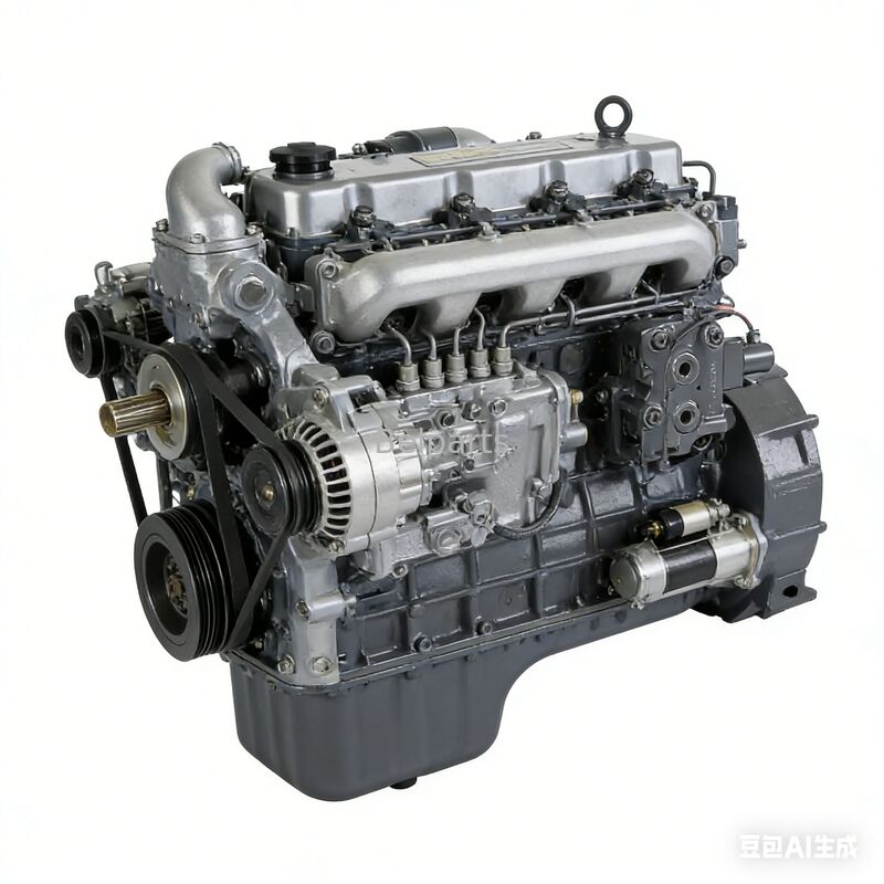 Diesel Engine Assembly Komatsu 6-cylinder Power Engines S6D102E S6D105 S6D108 S6D110 S6D114E S6D125 S6D125E S6D140 S6D140E S6D155 S6D170 S6D170E S6D95L