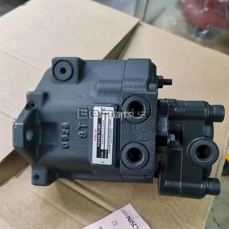 Hydraulic Pump Kobelco SK09SR Mini Excavator Parts PA10V00001F1 Original New Nachi PVD-00B-11-3 Main Piston Pump