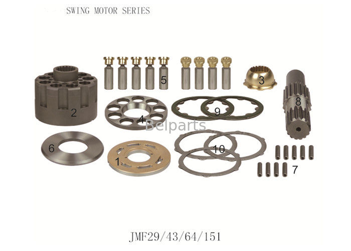 31N6-10210 Swing Motor Hydraulic Excavator Parts R210LC-7 Hyundai Motor Parts