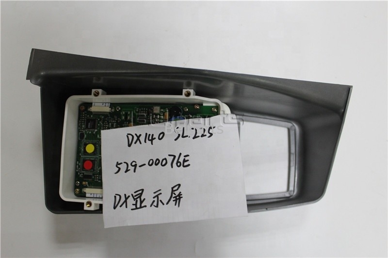 Excavator DX140 Monitor Panel Cluster Display SL225 Excavator Monitor 529-00076E