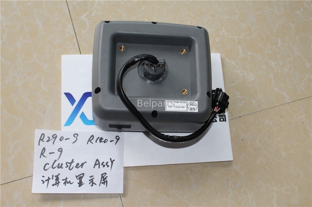 Excavator Controller R520-9S R290LC-9 CLUSTER ASSY  R140w-9 R200w-9 Display Panel 21Q6-30102 21Q6-40300