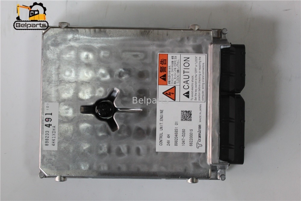 Belparts Excavator Engine Computer Control Board ECU ZX240-3 190DW 220DW 225DLC  4HK1 8-98233491-0 8982334910 Controller