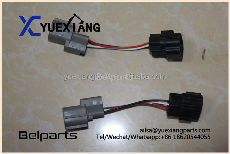 Belparts Excavator Spare Parts LS5200015P1 LC52S0002P1 High Pressure Sensor Plug YT13E01610P1C-6