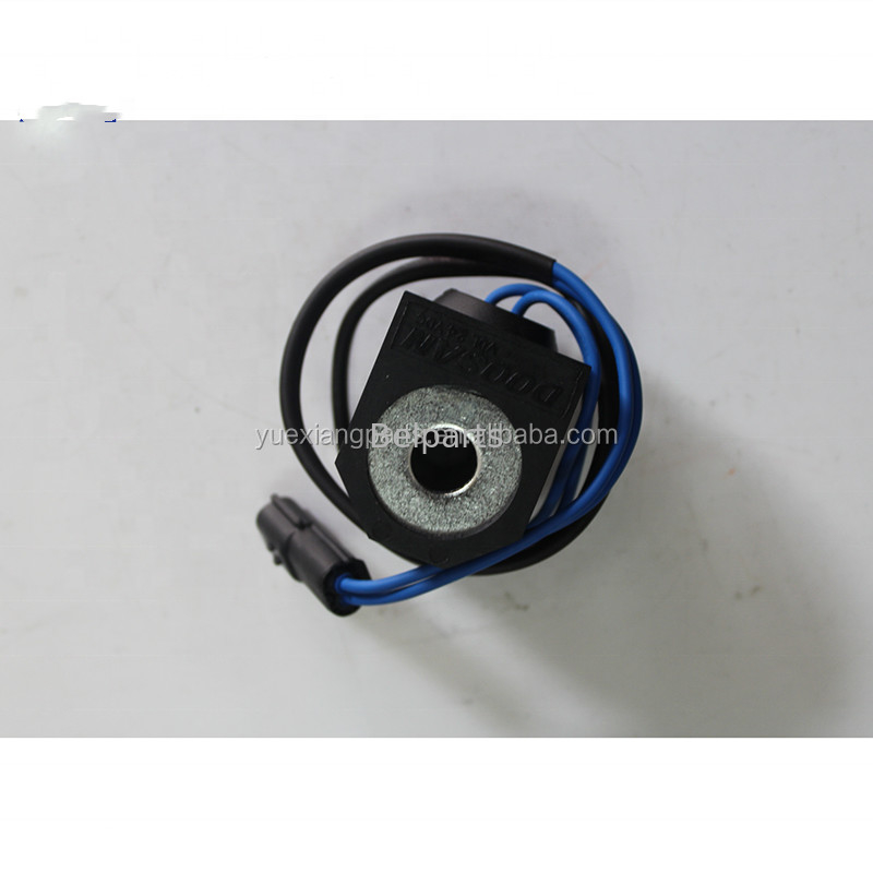Belparts Excavator Electric Parts Magnet Coil 24V Electromagnetic Coil DH Solenoid Coil For Digger VDL24 DX470 DH220-5