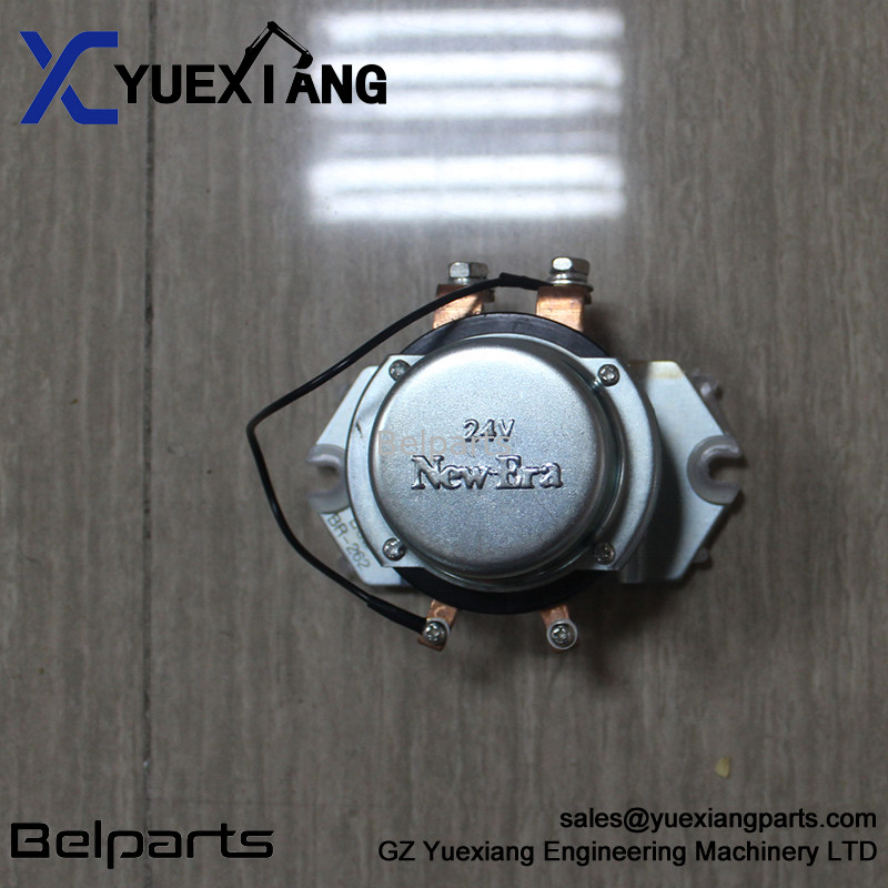 Belparts Excavator Parts EX60 EX120 EX200 EX300 Battery Relay Switch  BR-266 24V 4255762 Solenoid Relay