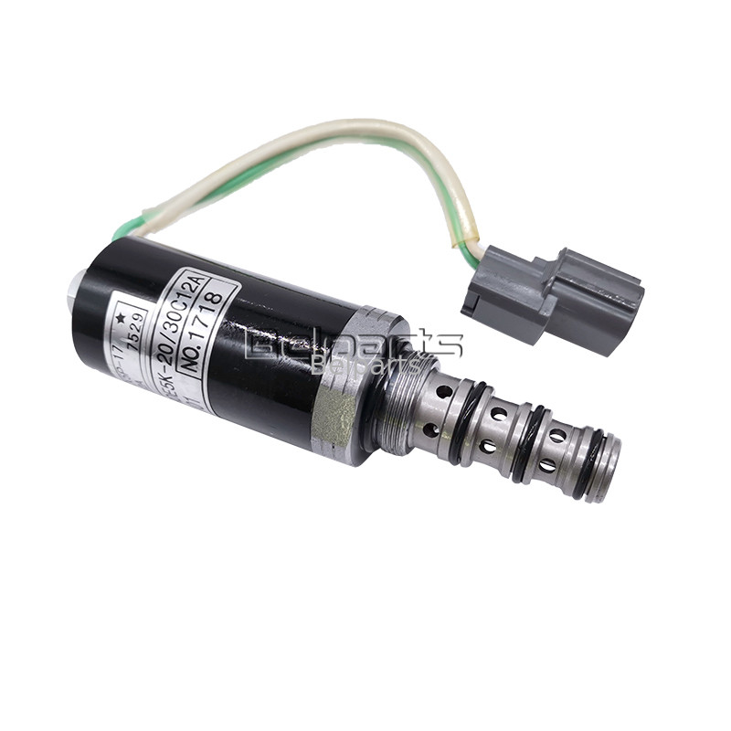 Small Hydraulic Excavator Parts SK200-5 12A-101 12A-111 G24D12 G24Y12 Main Pump Solenoid Valve