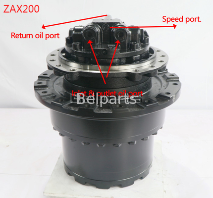 Belparts Excavator Travel Motor Final Drive Assy ZX200 ZX200-6 ZX200-1 ZX210 HMGF36 Travel Motor Assy 9191194 9199841