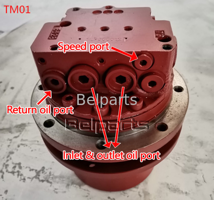Belparts U15-3 KX41.2 KX41.2V KX36.3 K008 Excavator Hydraulic Motor Kubota15 SK1.5 For TM01